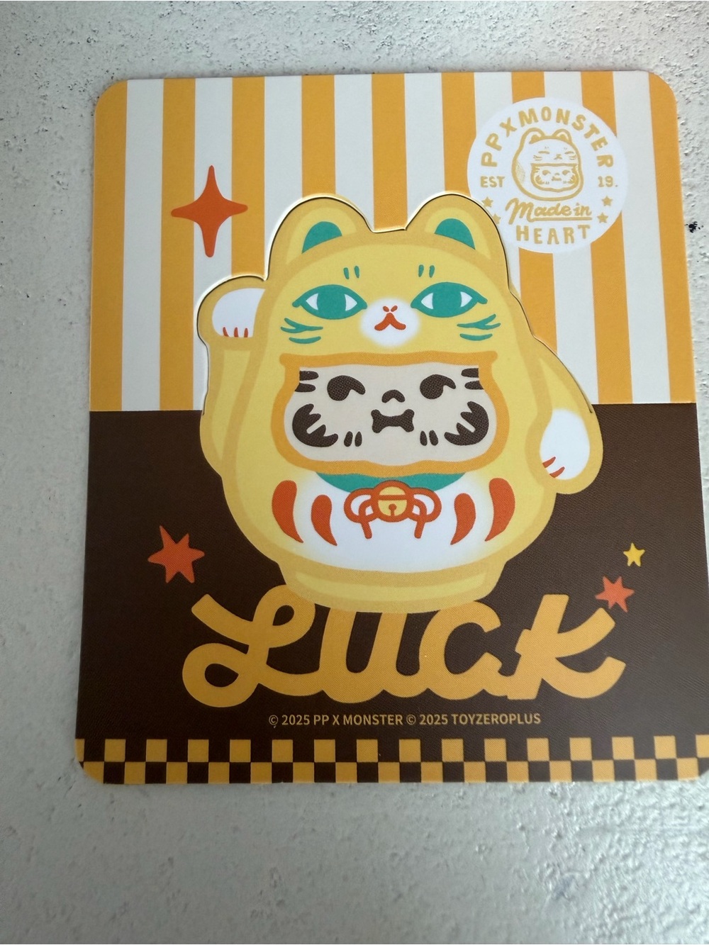 ToyZero PP x Monster 'Sparkle Kitten - Pure Heart’ Daruma - Picture 4 of 8